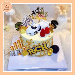 mẫu bánh kem bắp BKB006