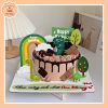 mẫu bánh khủng long cho bé trai