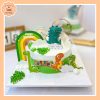 mẫu bánh khủng long