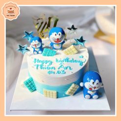 mẫu bánh doraemon