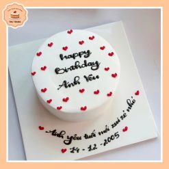 bánh tròn tặng người yêu