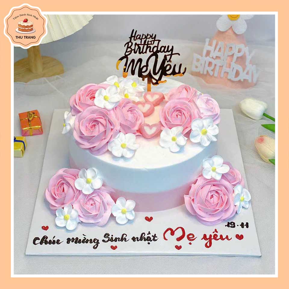 bánh kem đẹp tặng mẹ
