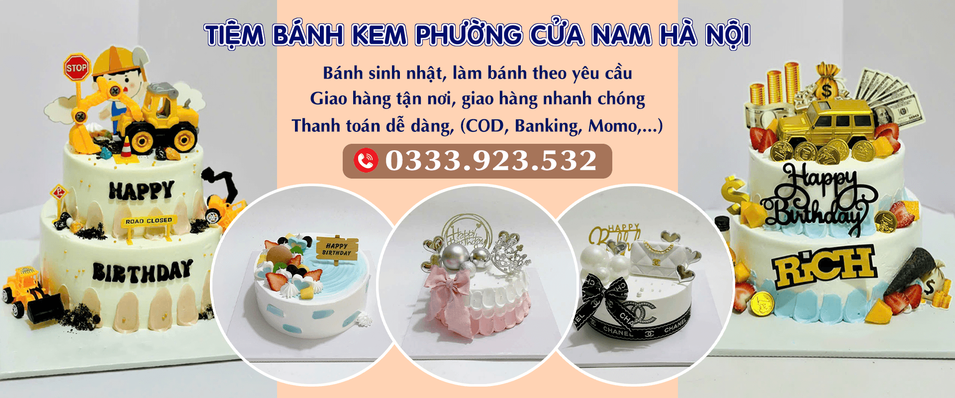 Tiệm bánh kem Phường Cửa Nam Hà Nội