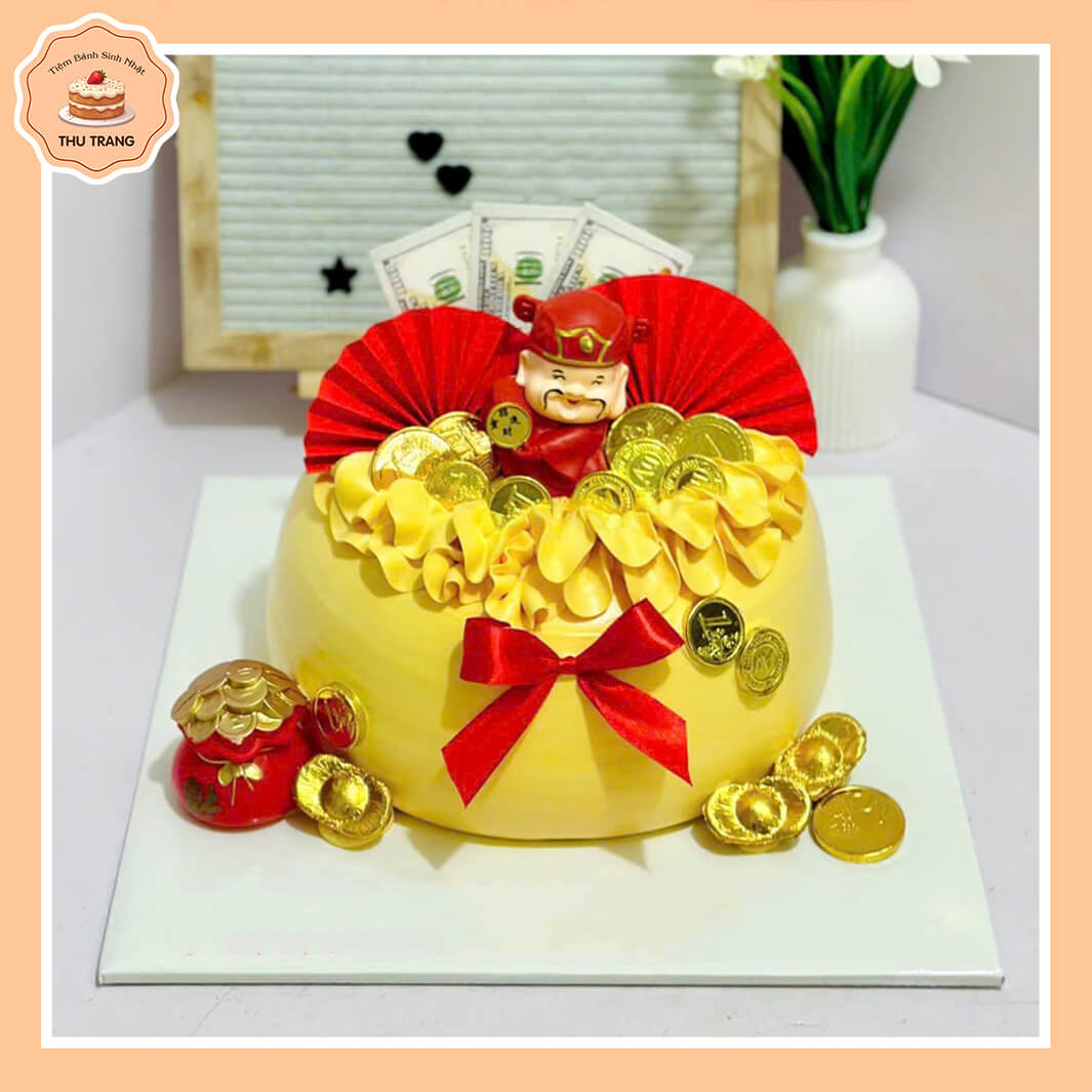 bánh kem khai trương tại phường Bạch Mai