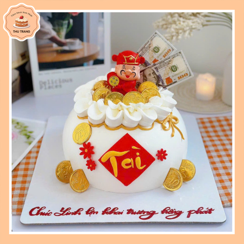 bánh khai trương thần tài