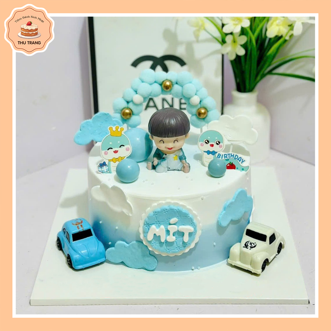 bánh sinh nhật tặng bé trai