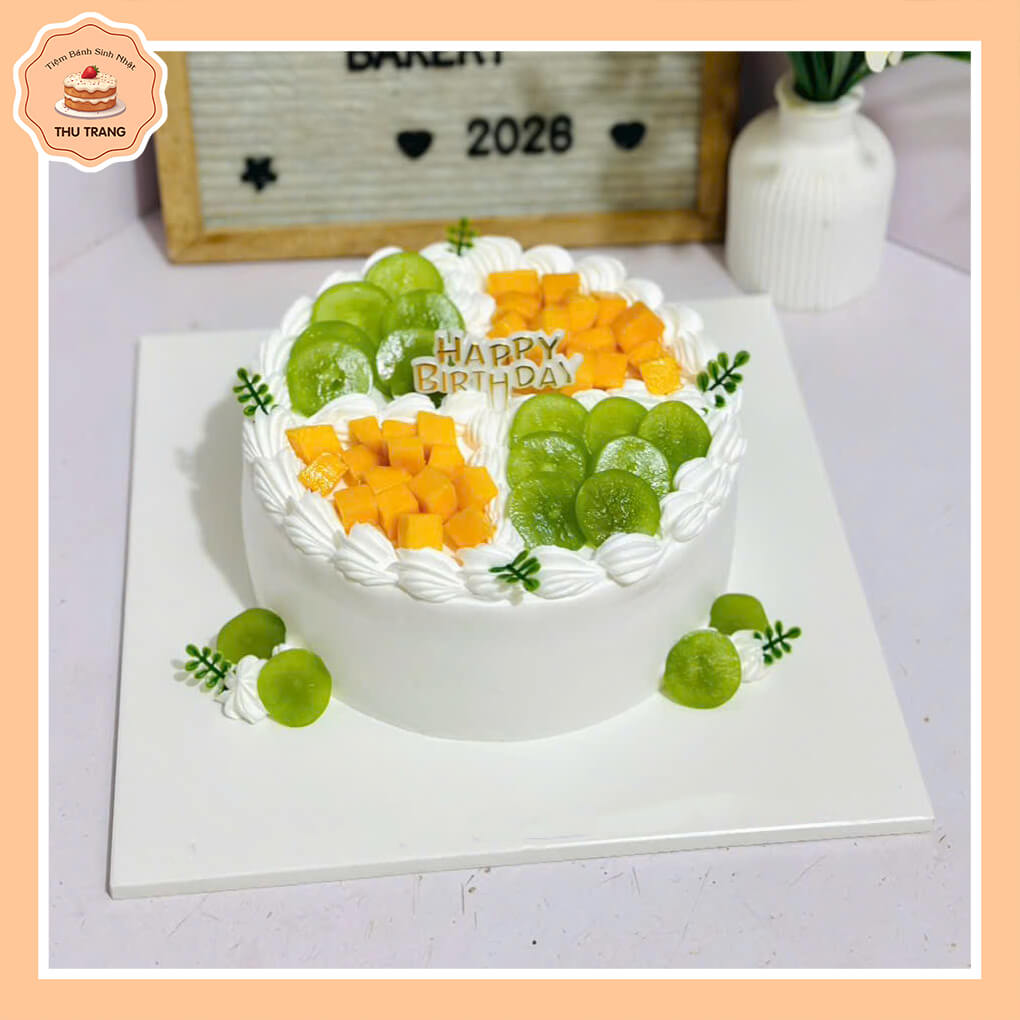 mẫu bánh trái cây