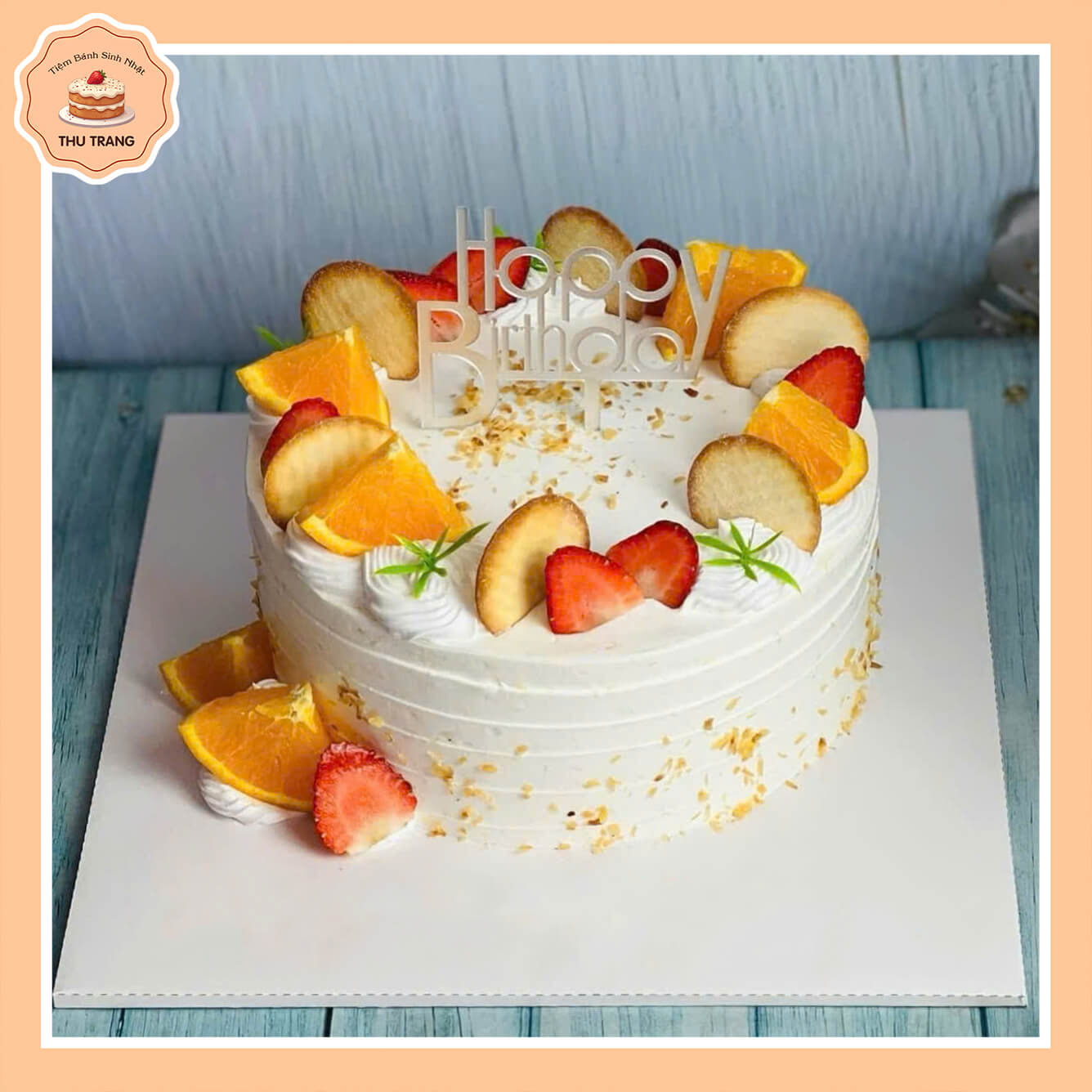 Bánh kem bắp tại Bình Long