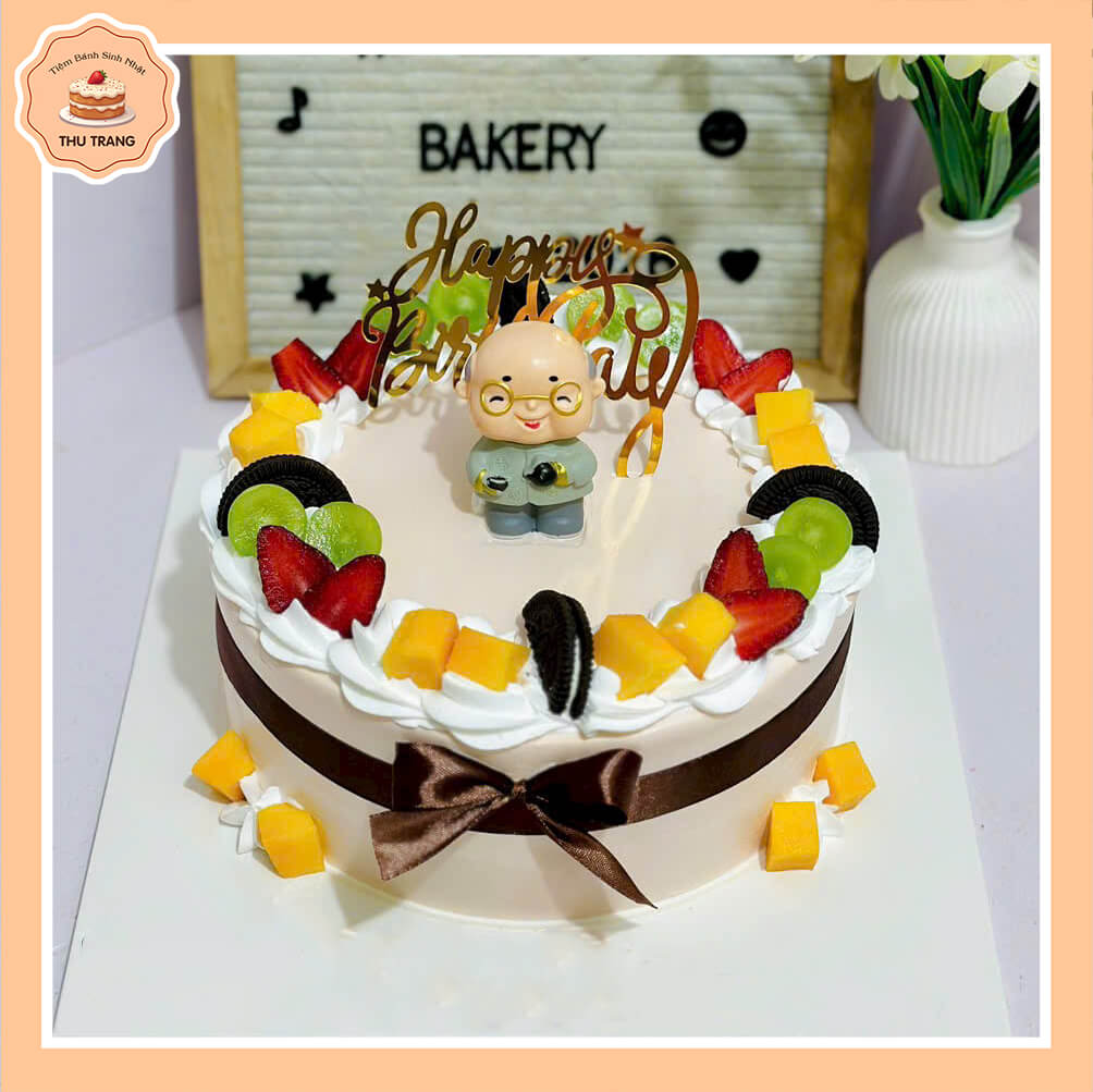 Bánh kem tặng bố yêu