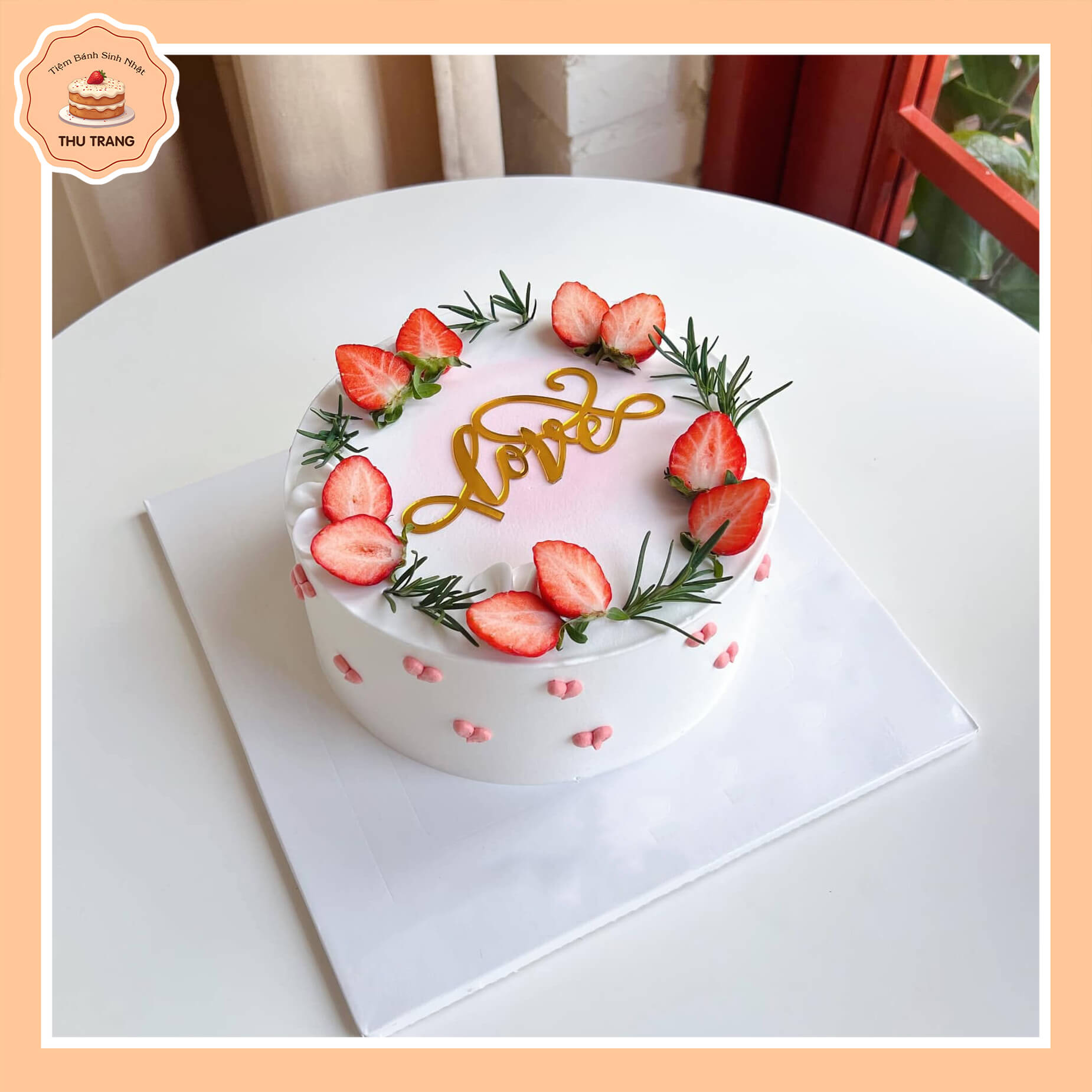 Bánh kem tặng mẹ tại Tân Uyên
