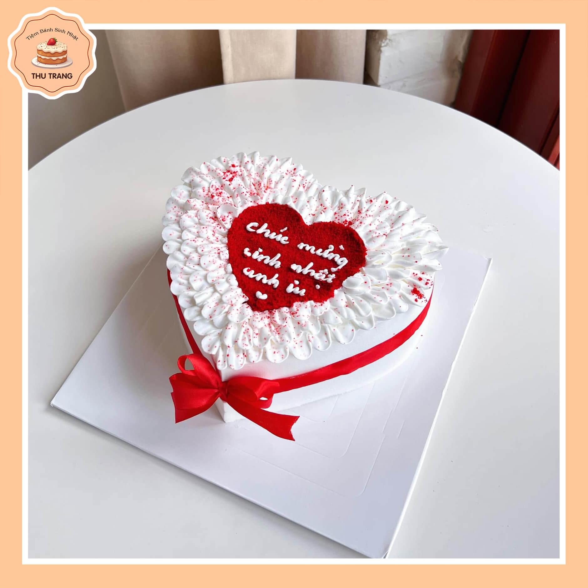 Đặt bánh tặng người yêu tại Đức Phổ