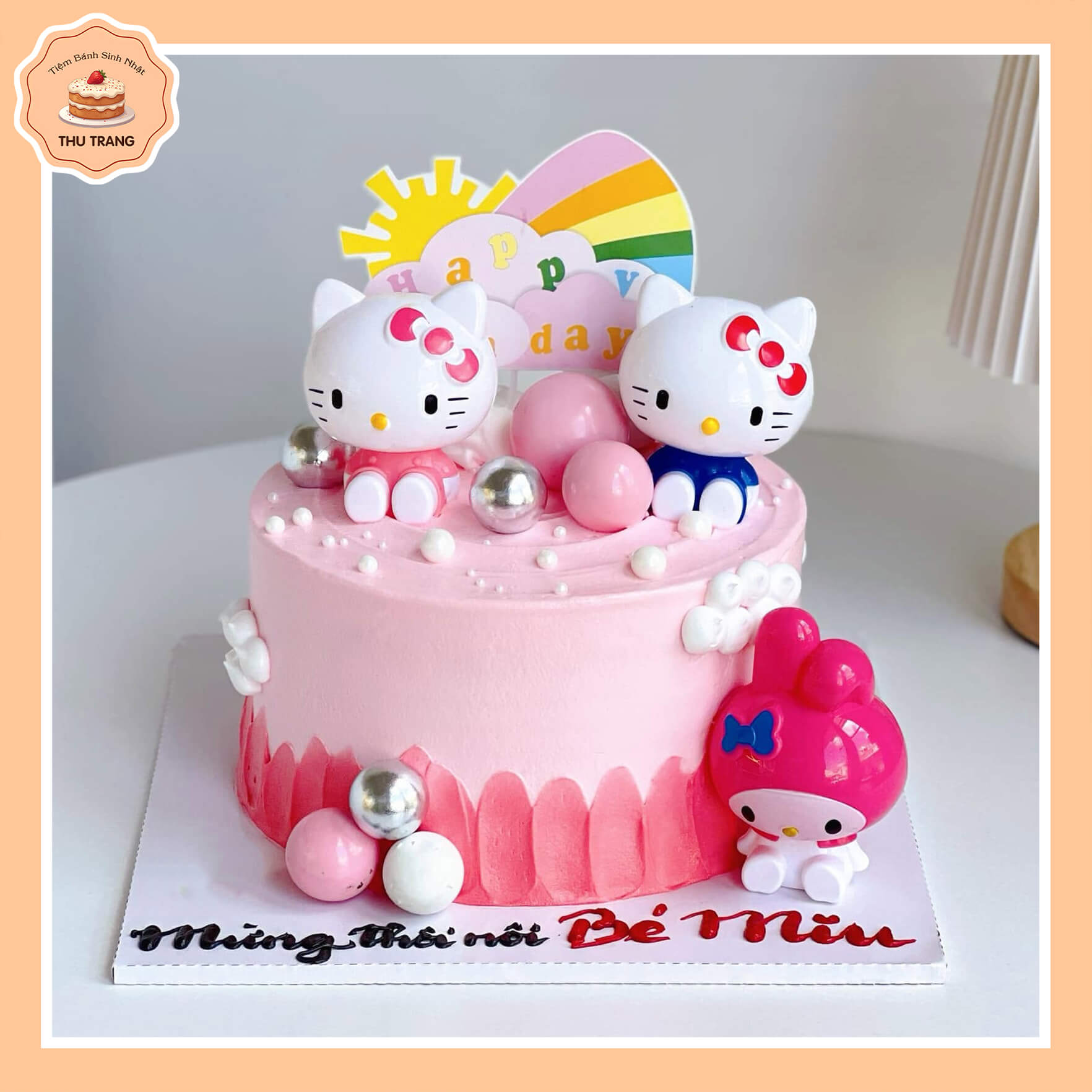 Mẫu bánh cho bé gái tại Bình Long