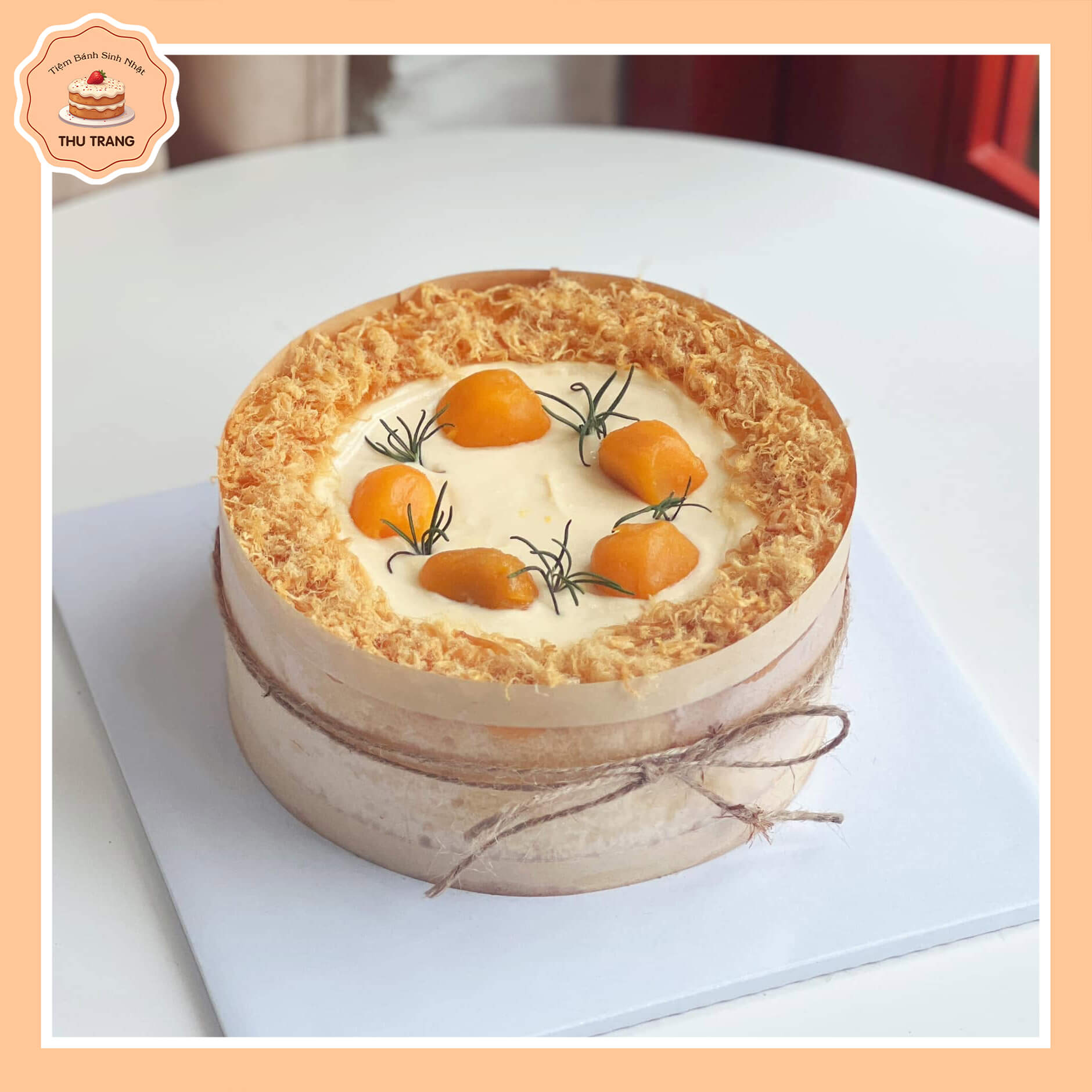 Tiệm bánh sinh nhật Phước Long - bánh bông lan trứng muối ngon