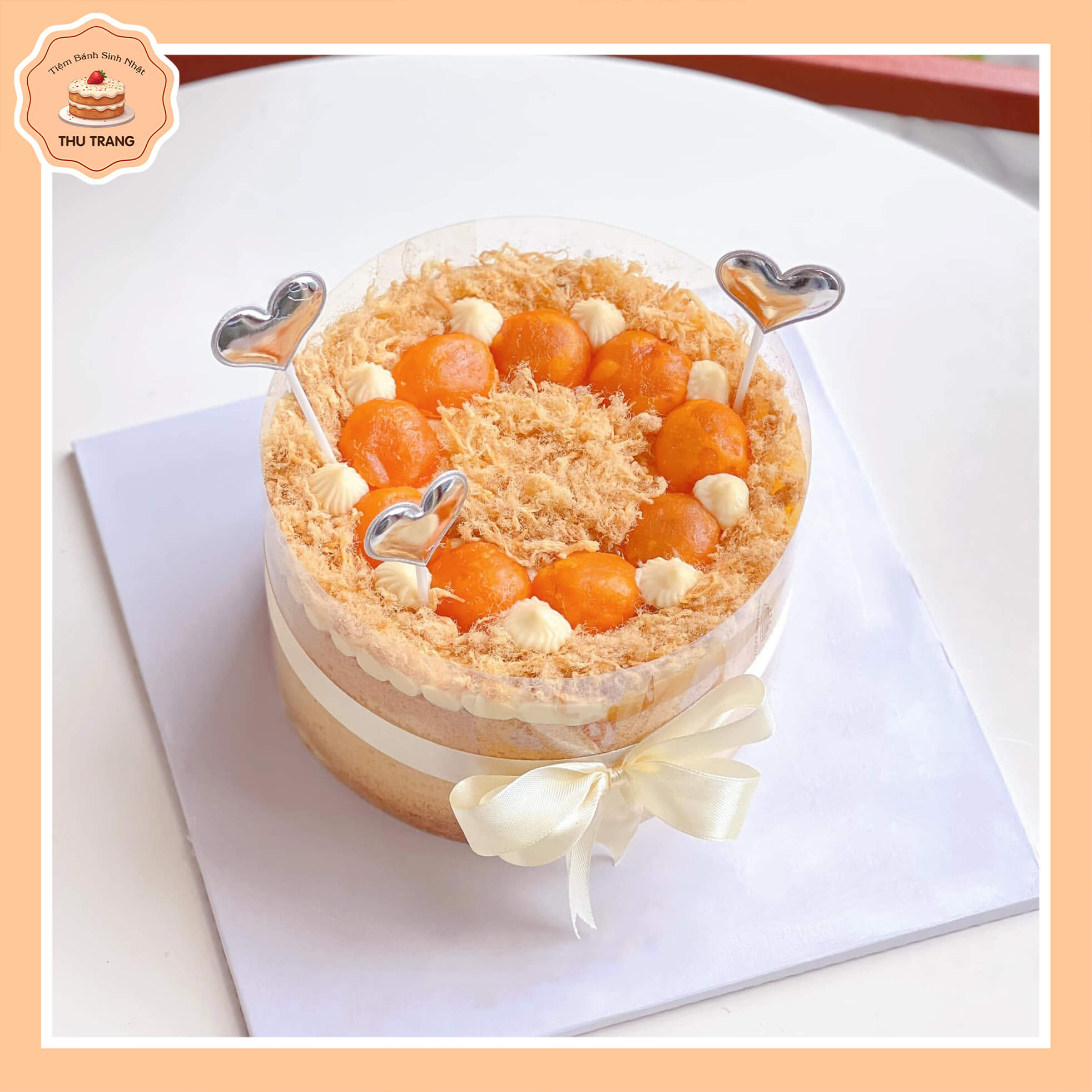 bánh bông lan trứng muối ngon ở Quảng Ngãi