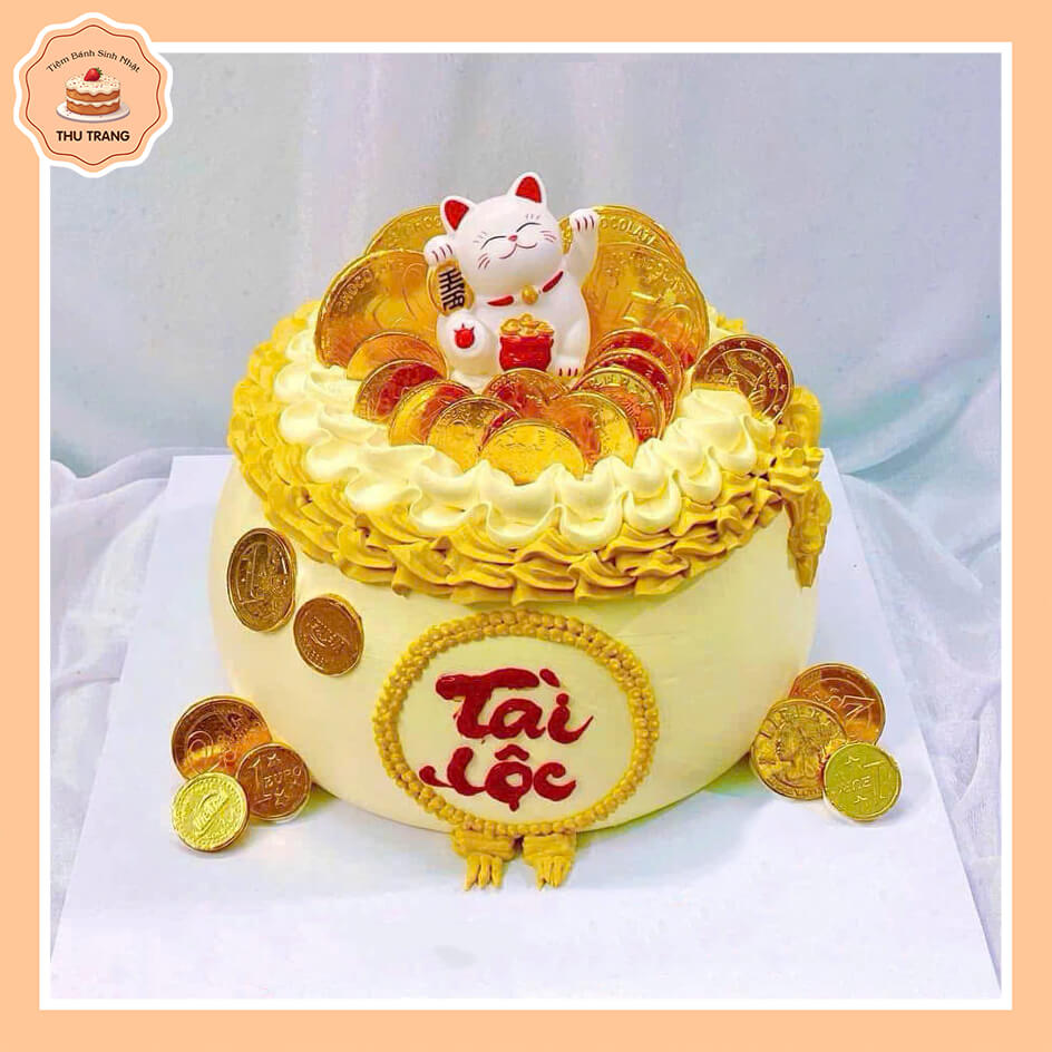 bánh kem khai trương Long Biên