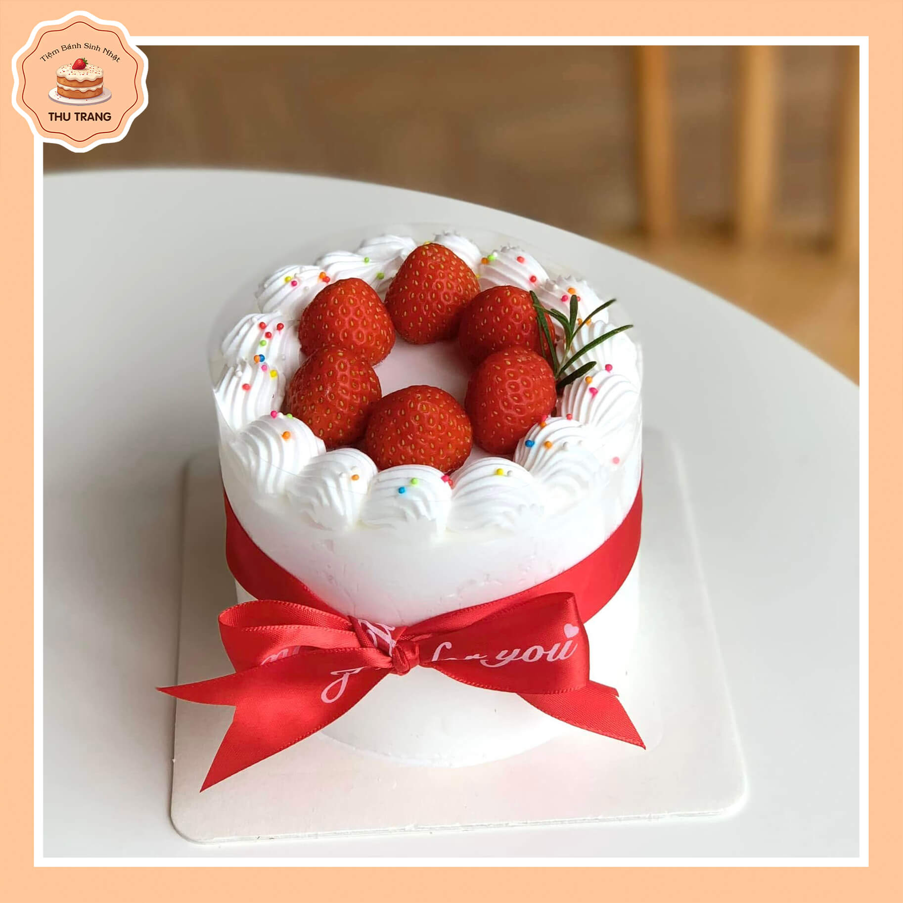 bánh kem tặng vợ tại Dĩ An