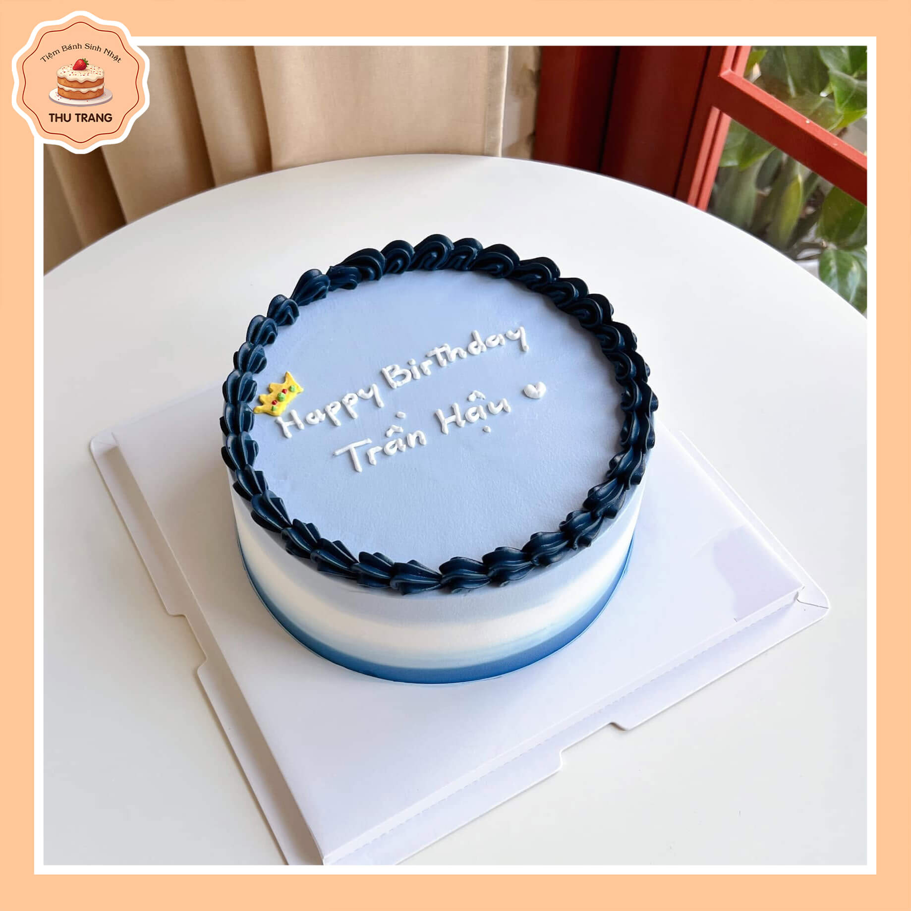 mẫu bánh kem tặng bạn thân