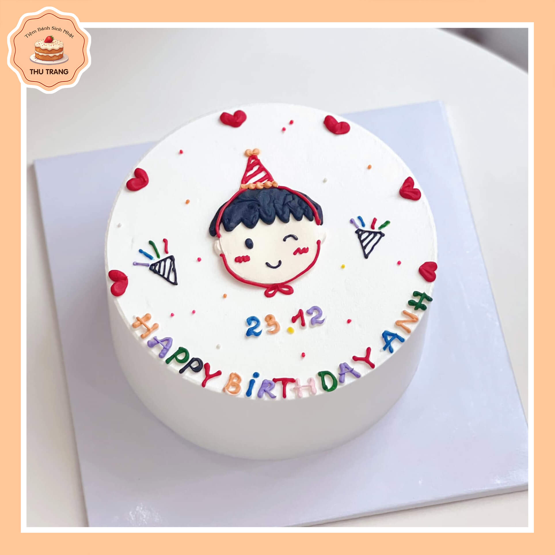 mẫu bánh kem tặng mẹ