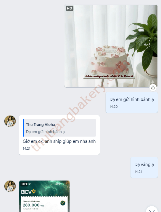 phản hồi khách hàng