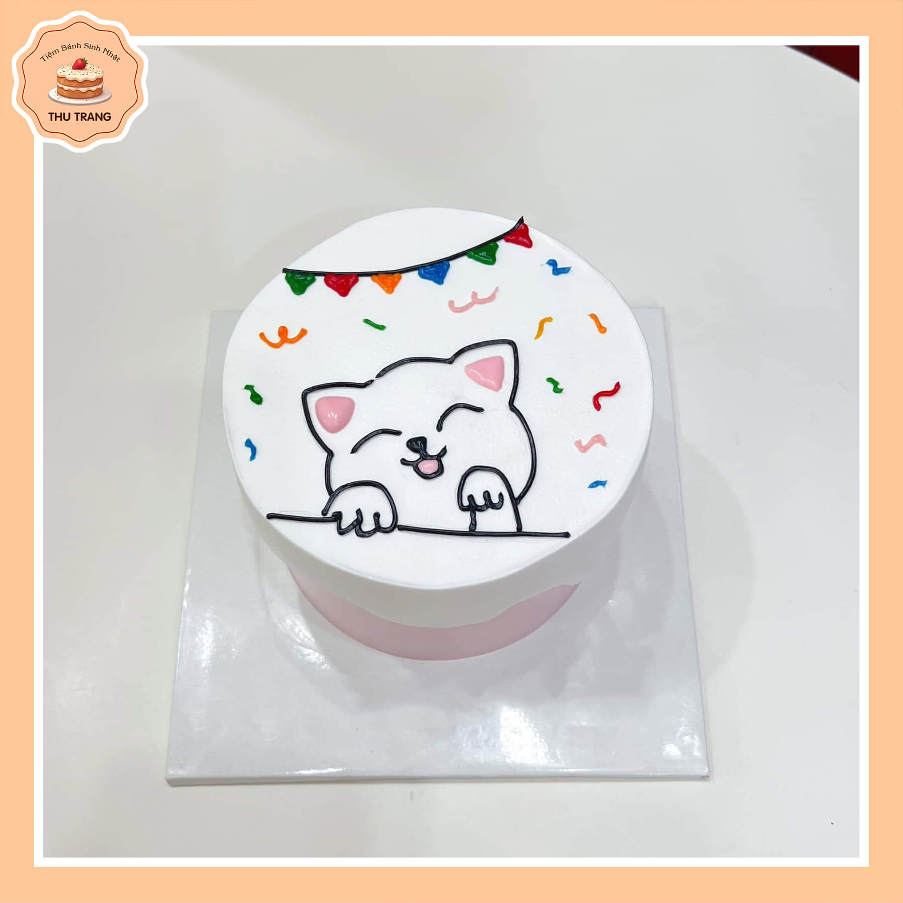 tiệm bánh sinh nhật Tân Biên - bánh kem vẽ hình