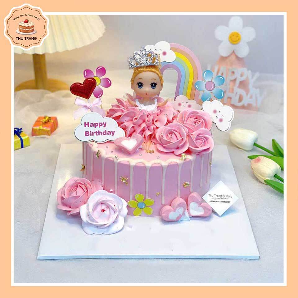tiệm bánh sinh nhật Tân Uyên - bánh cho bé gái